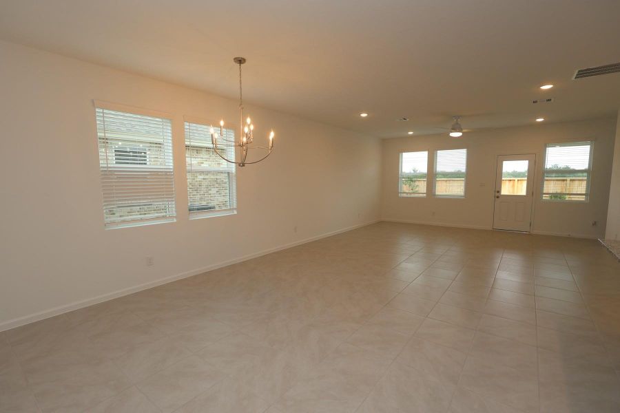 Open living area