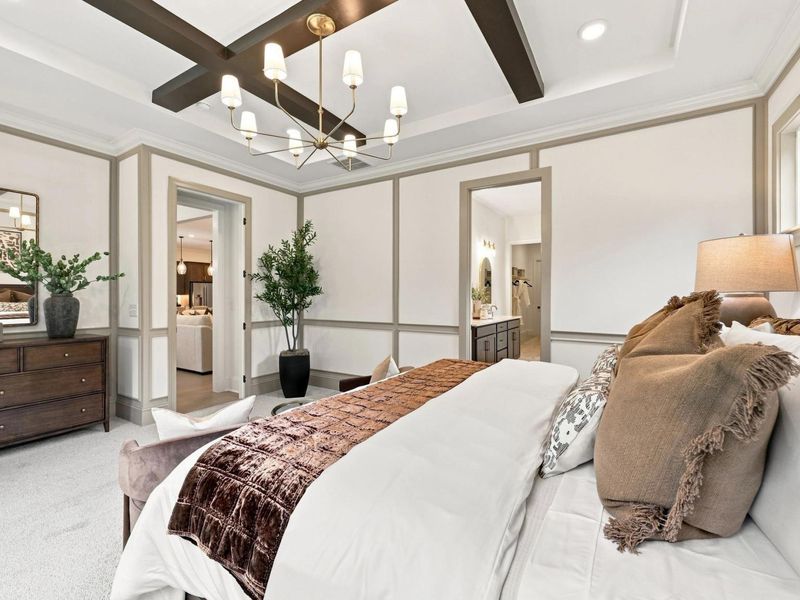 Representative furnished interior of a home built from the The Barrington by Davidson Homes LLC in Rockport, Wake Forest (Image 21).