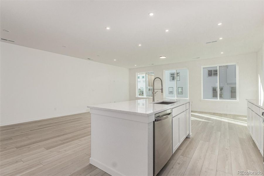 Furnished interior view inside a new home in Victory Ridge, Colorado Springs (Image 3).