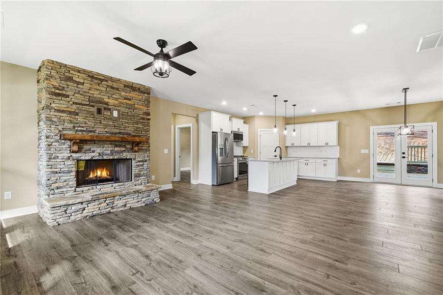 Spacious, unfurnished interior of a new home in , Ball Ground (Image 29).