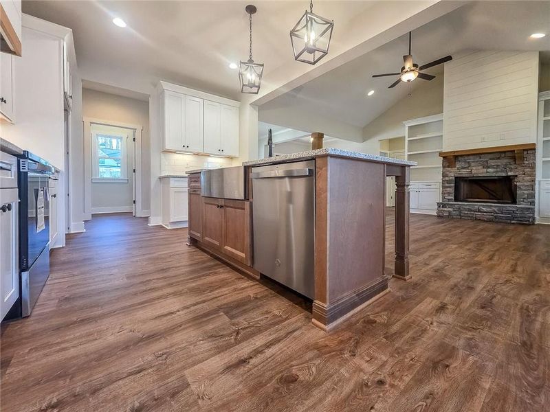 Furnished interior view inside a new home in , Rockmart (Image 11).