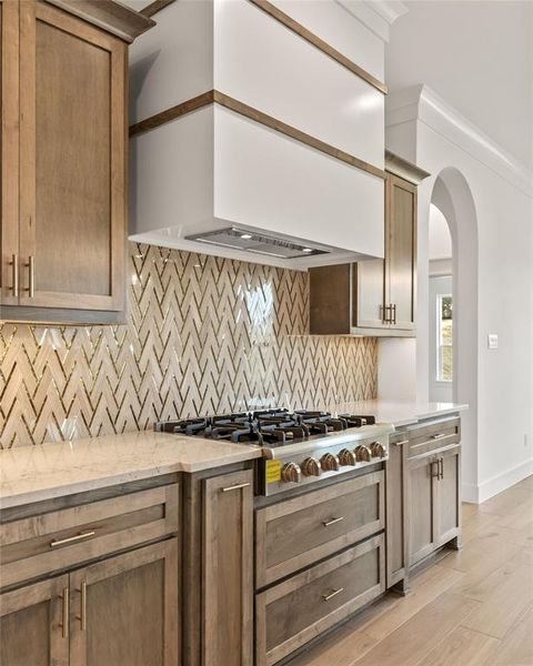 Furnished interior view inside a new home in Vintage Oaks, Weatherford (Image 13). Furnished interior view inside a new home in Vintage Oaks, Weatherford (Image 13).
