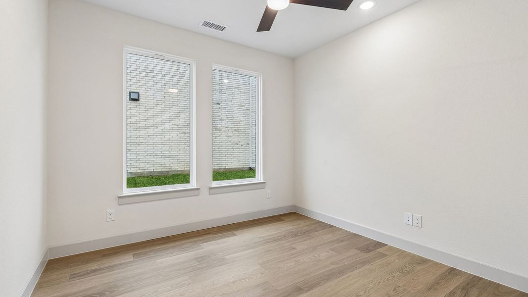 Representative unfurnished interior of a home built from the Toulouse II by Normandy Homes in Rainwater Crossing, Celina (Image 20).