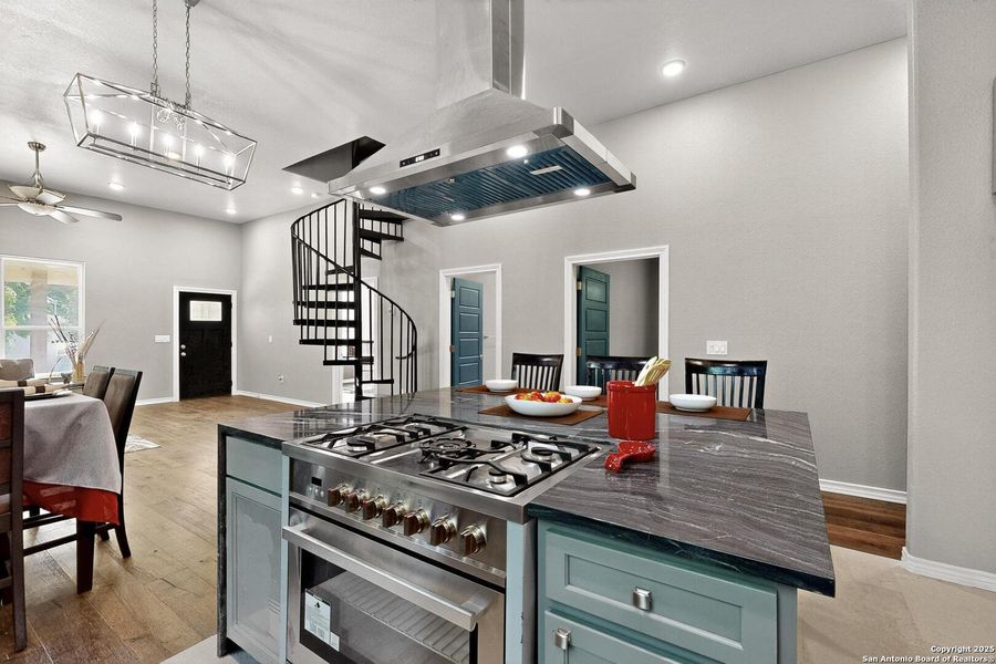 Furnished interior view inside a new home in , San Antonio (Image 13).