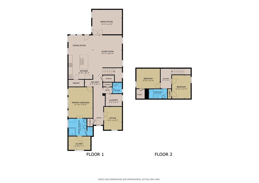 Ready to picture yourself here? The floor plan with dimensions makes it easy to start placing furniture and making it yours.