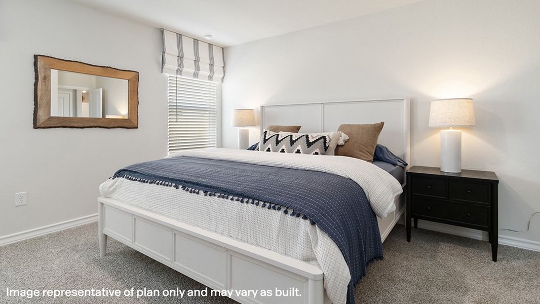 Furnished interior view inside a new home in Steele Creek, Cibolo (Image 22).