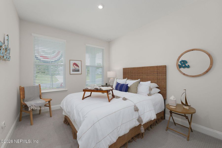 Furnished interior view inside a new home in RiverTown, St. Johns (Image 18).