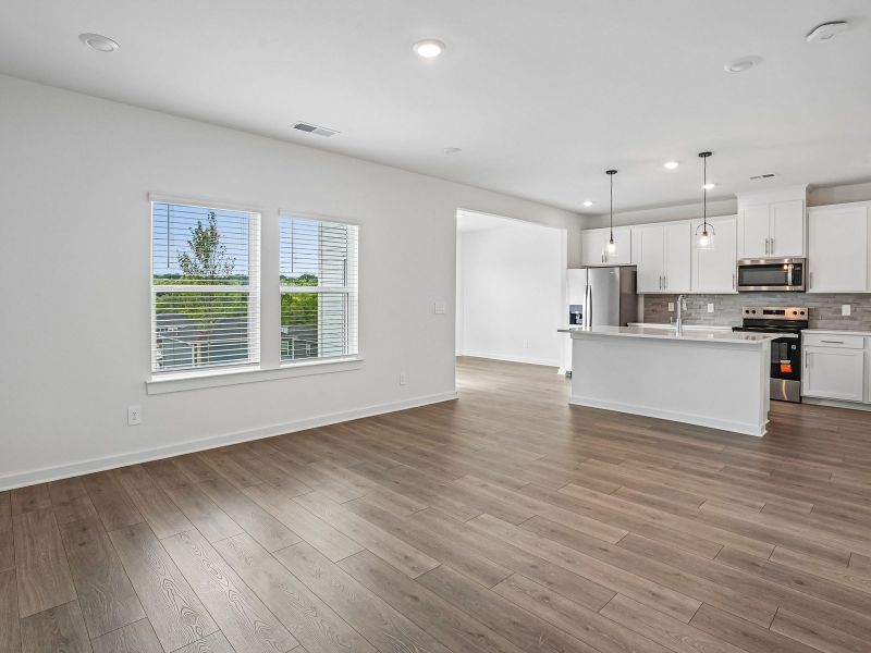 Spacious, unfurnished interior of a new home in Crestview - Ridge Series, Hermitage (Image 10). Spacious, unfurnished interior of a new home in Crestview - Ridge Series, Hermitage (Image 10).