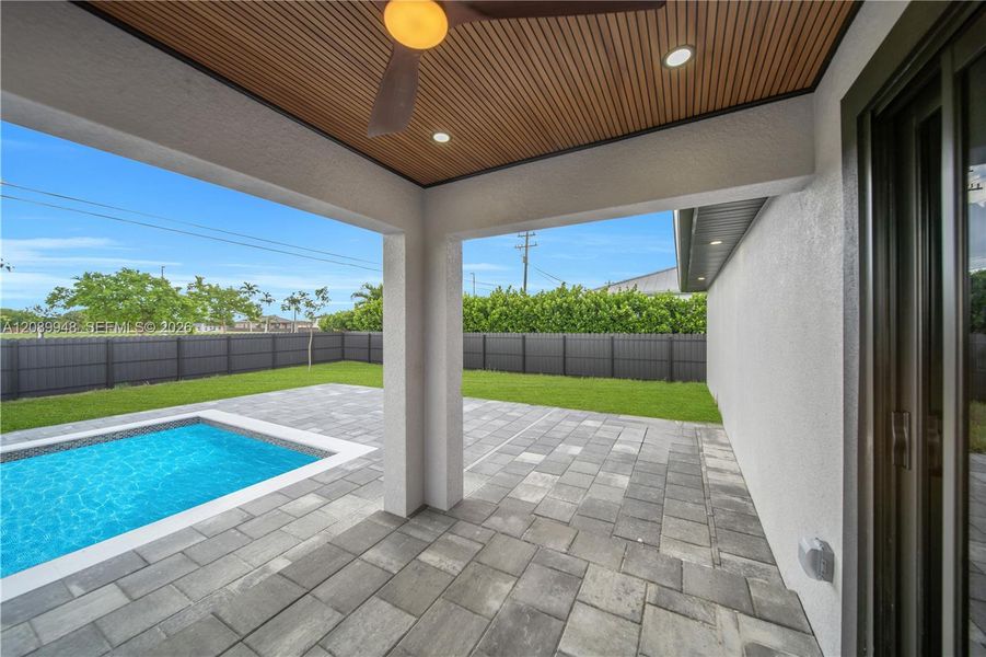 Exterior details and patio area of a home in , Cape Coral (Image 4).