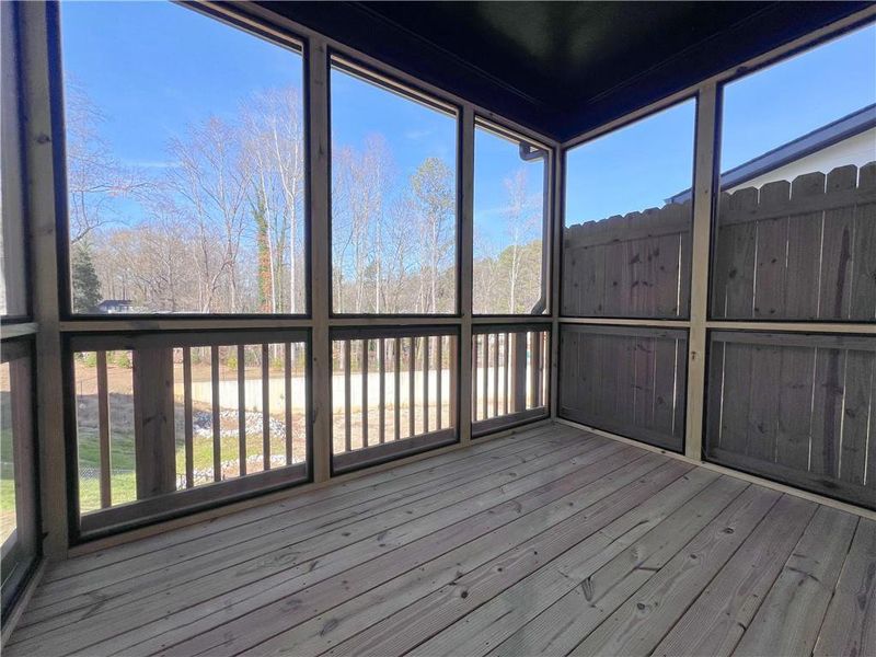Exterior details and patio area of a home in , Tucker (Image 3).