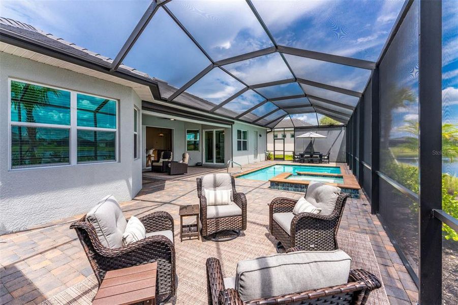 Exterior details and patio area of a home in , Punta Gorda (Image 39). Exterior details and patio area of a home in , Punta Gorda (Image 39).
