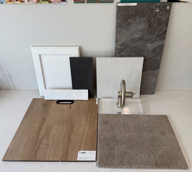 Sample of building materials used in homes in Trailside, Timnath (Image 46). Sample of building materials used in homes in Trailside, Timnath (Image 46).