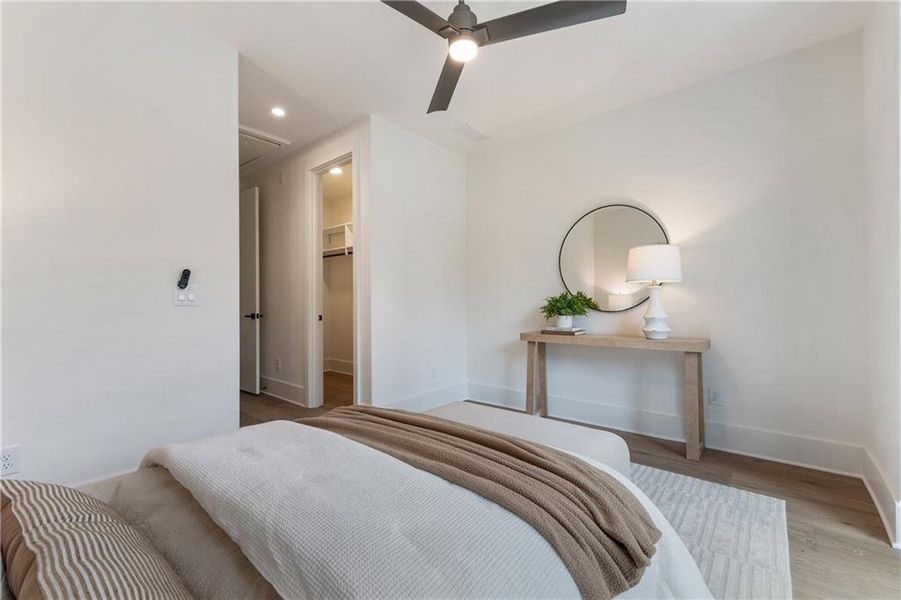 Furnished interior view inside a new home in , Sandy Springs (Image 40).