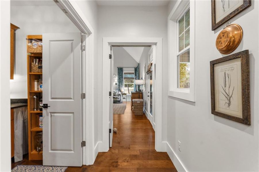 Furnished interior view inside a new home in , Monroe (Image 40).