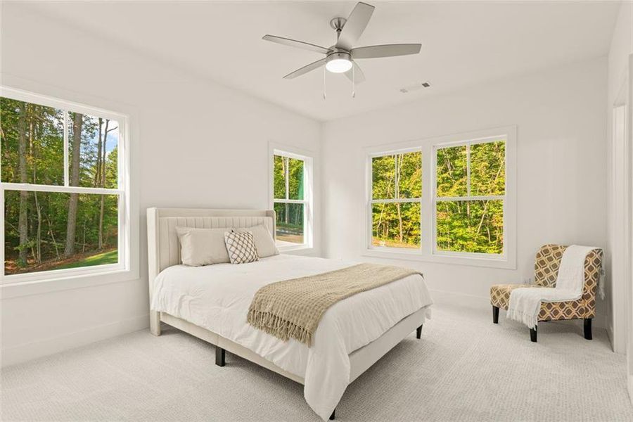 Furnished interior view inside a new home in , Ball Ground (Image 13).