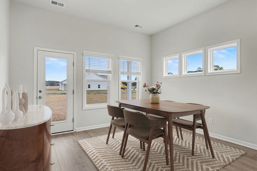 Representative furnished interior of a home built from the Lanier - Genesis Value Collection by Mungo Homes in Allston Park, Calabash (Image 5).