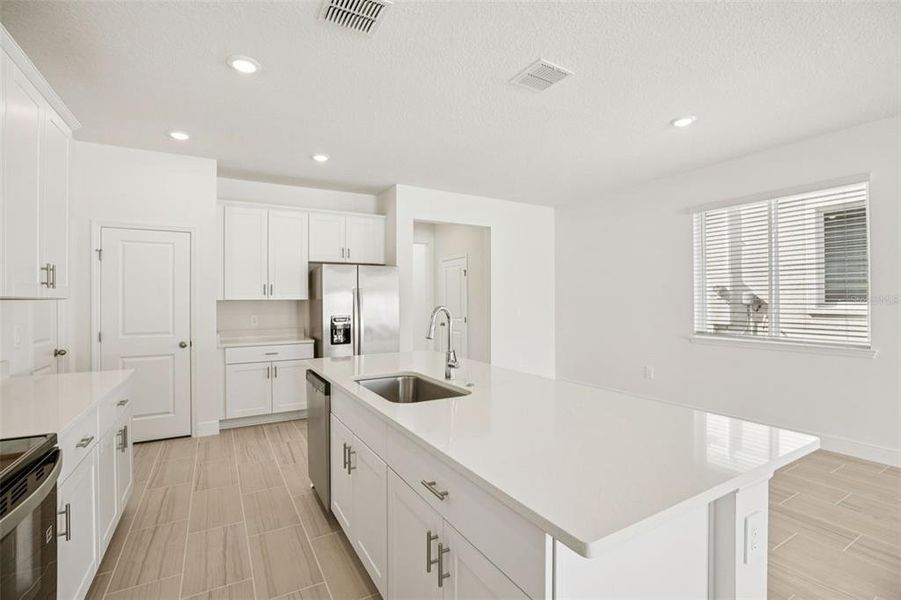 Furnished interior view inside a new home in Cyrene at Minneola - Villas, Minneola (Image 7).