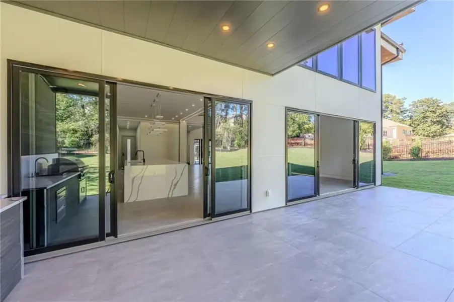 Exterior details and patio area of a home in , Smyrna (Image 34).