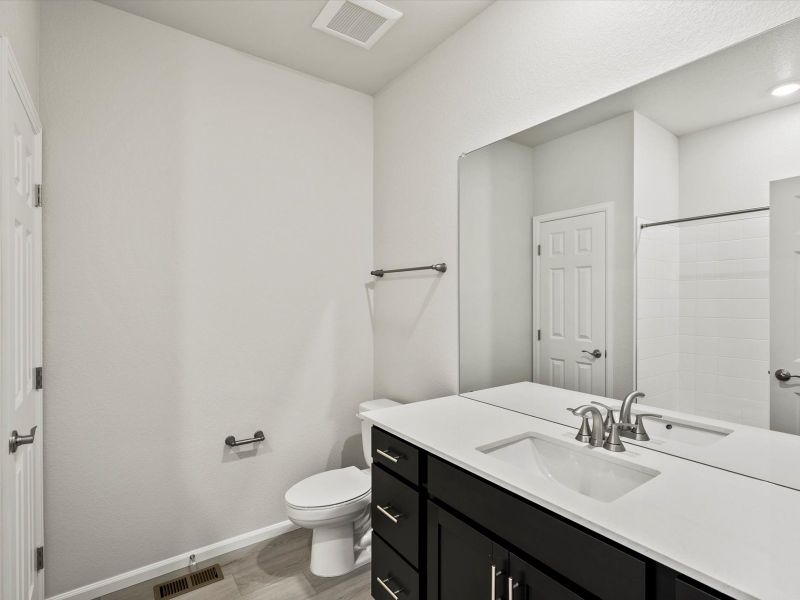 Furnished interior view inside a new home in Paint Brush Hills, Peyton (Image 7).