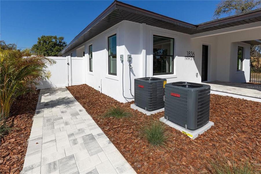 Exterior details and patio area of a home in , St. Petersburg (Image 29). Exterior details and patio area of a home in , St. Petersburg (Image 29).