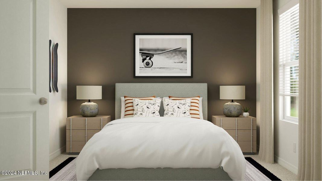 Furnished interior view inside a new home in Saddle Oaks, Jacksonville (Image 6).