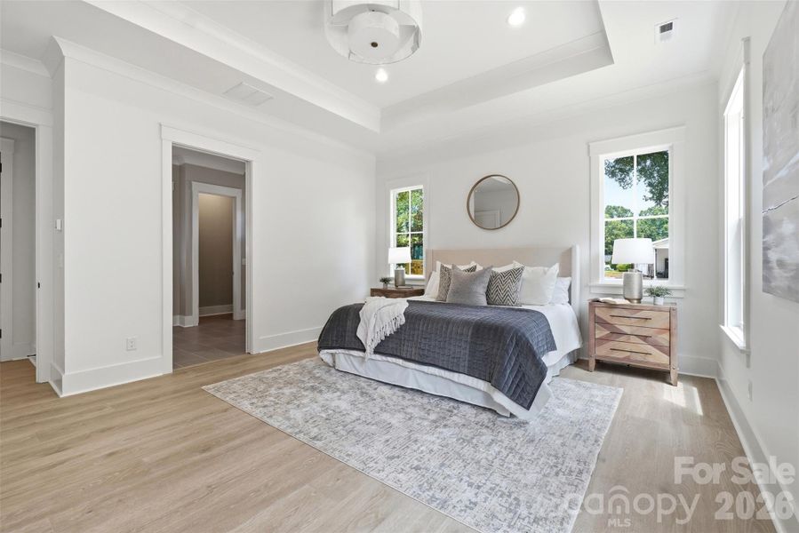 Furnished interior view inside a new home in , Rock Hill (Image 11).
