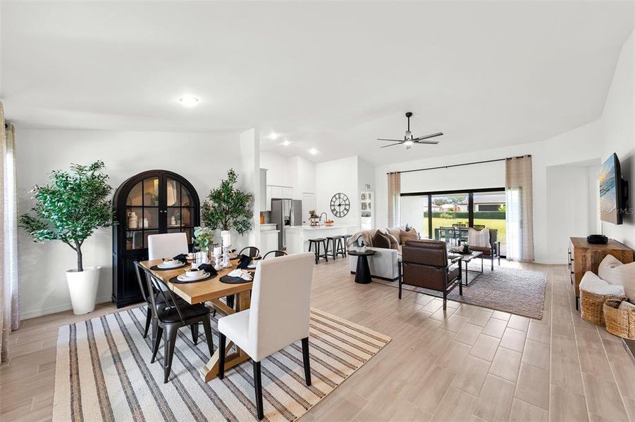 Furnished interior view inside a new home in , Citrus Springs (Image 7).