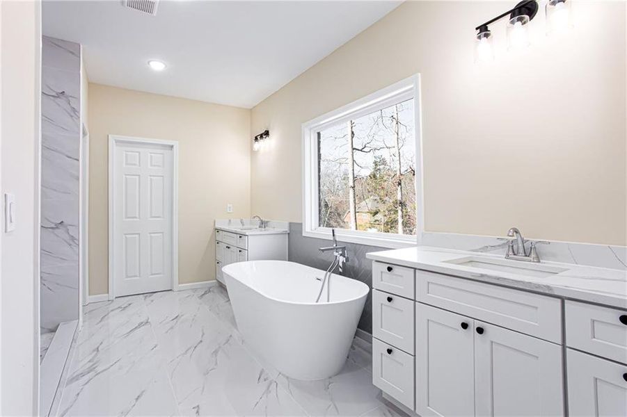 Furnished interior view inside a new home in , McDonough (Image 8).