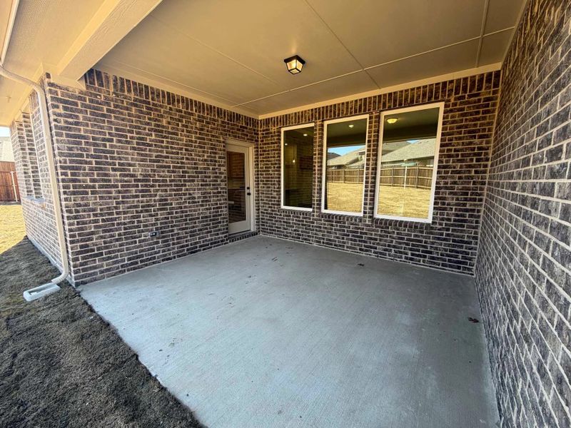 Covered Patio Construction Progress Covered Patio Construction Progress