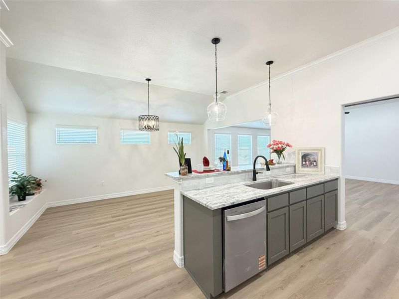 Furnished interior view inside a new home in , Belton (Image 8).