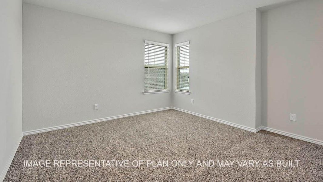 Spacious, unfurnished interior of a new home in Southern Pointe, College Station (Image 10).