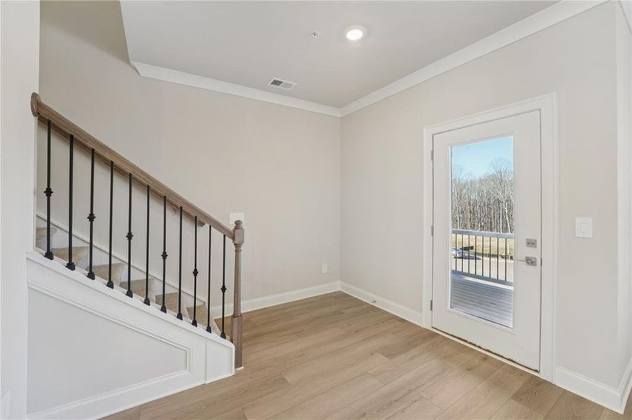Spacious, unfurnished interior of a new home in Hemingway - Highland Series, Cumming (Image 34).