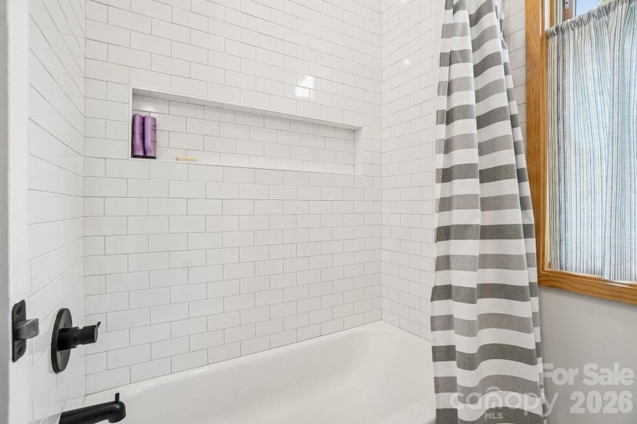 Close-up of interior finishes inside a home in , Asheville (Image 19).
