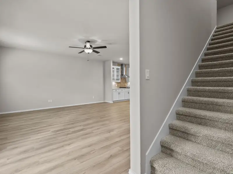 Spacious, unfurnished interior of a new home in Bricewood, San Antonio (Image 31).