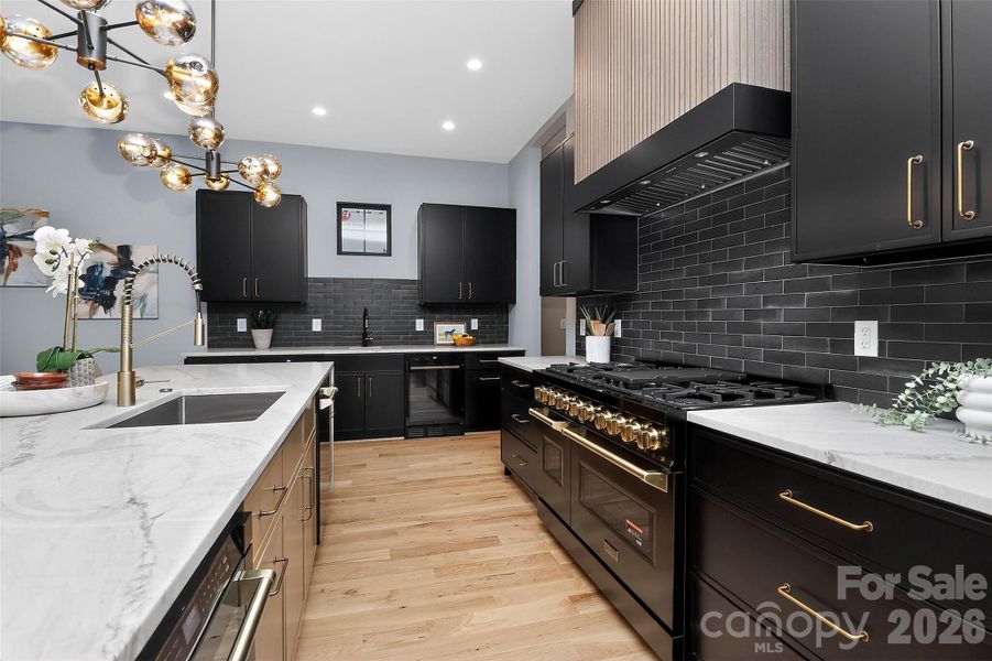 Furnished interior view inside a new home in , Charlotte (Image 7).