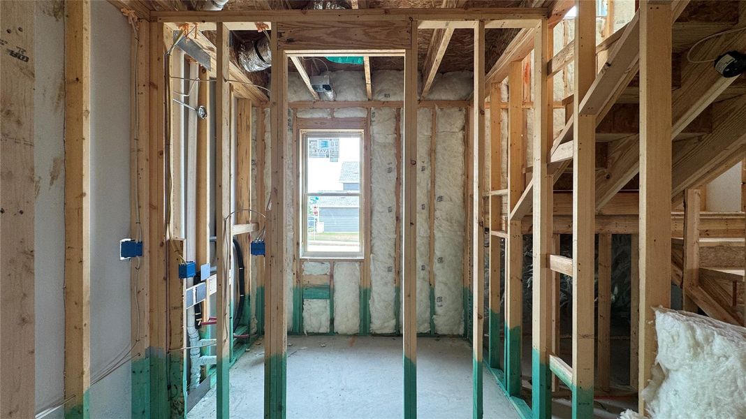 In-progress construction of a new home in Cannon Ranch, Dripping Springs, TX (Image 4).