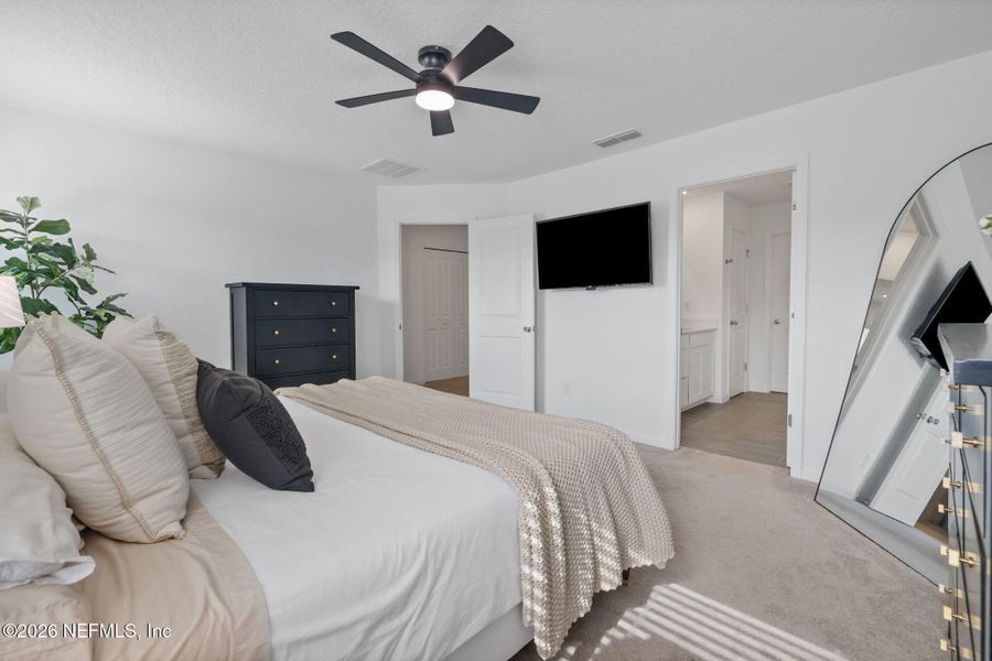 Furnished interior view inside a new home in St Augustine Lakes, St. Augustine (Image 10). Furnished interior view inside a new home in St Augustine Lakes, St. Augustine (Image 10).