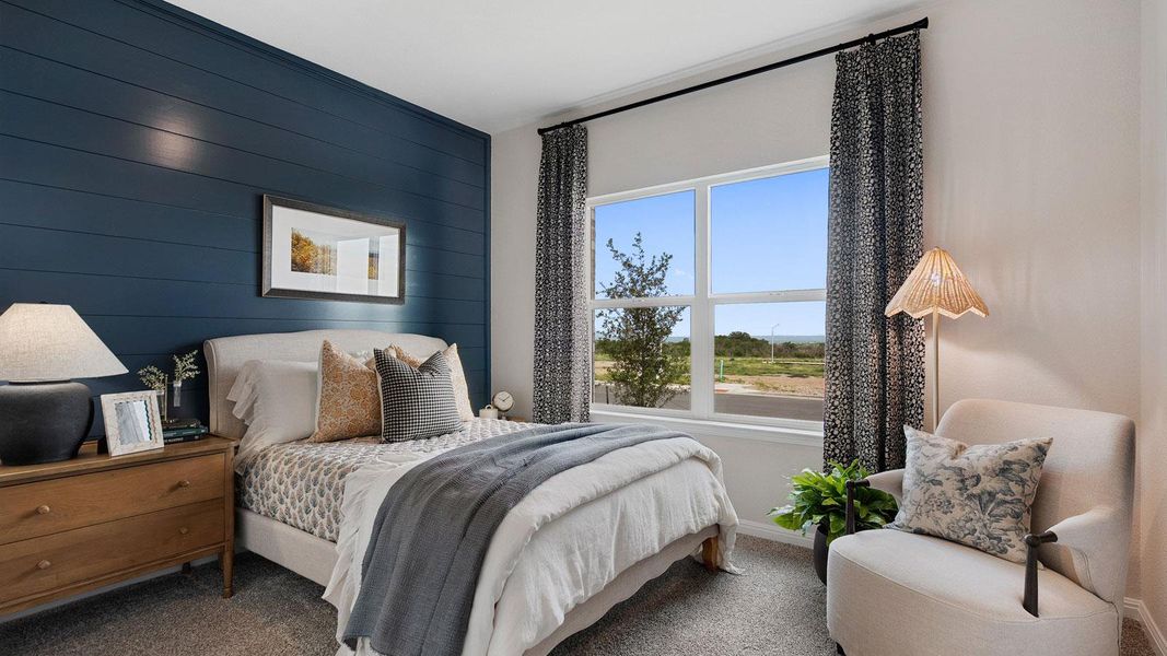 Furnished interior view inside a new home in Thunder Rock, Marble Falls (Image 6).