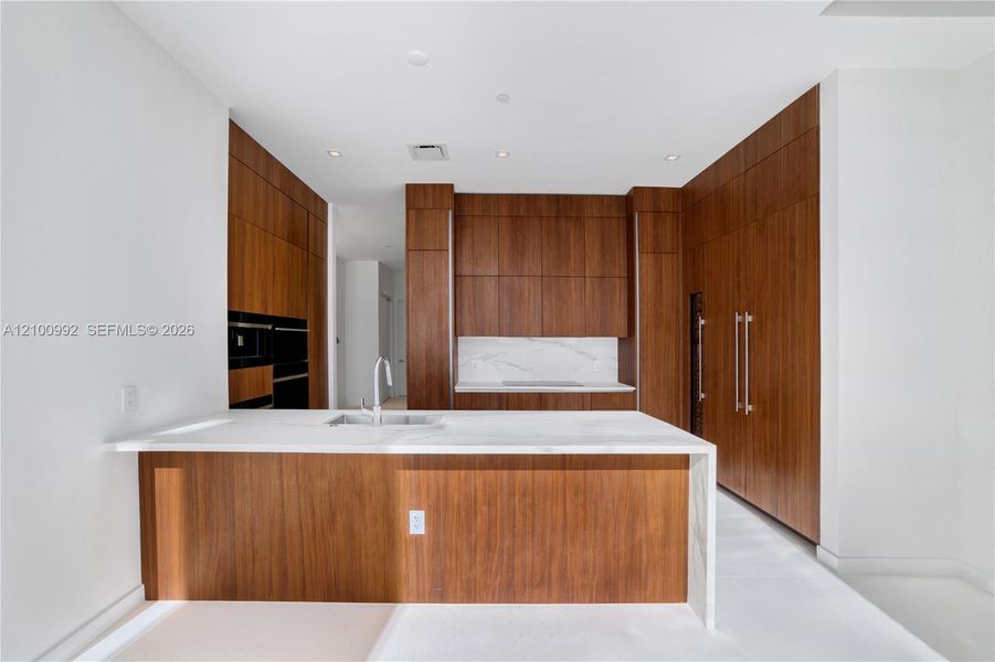 Furnished interior view inside a new home in , Miami (Image 32).