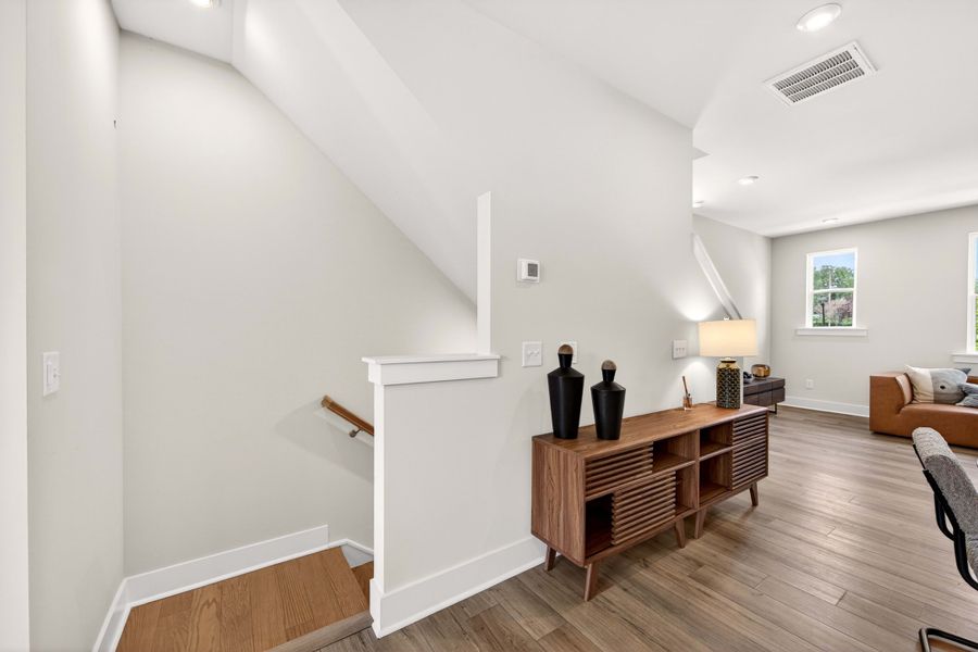 Furnished interior view inside a new home in Context at Oakhurst, Charlotte (Image 5).