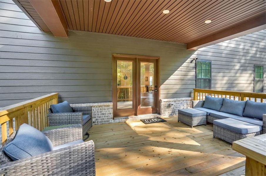 Exterior details and patio area of a home in , Fayetteville (Image 25).