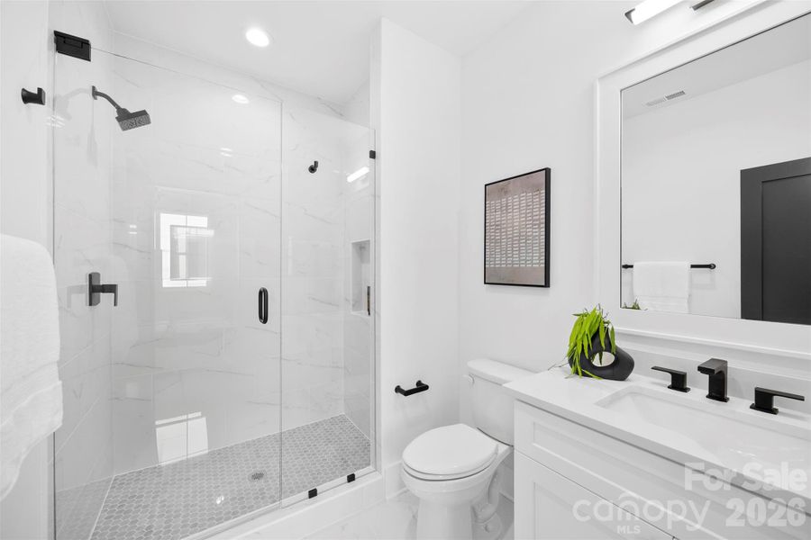 Furnished interior view inside a new home in , Charlotte (Image 33).