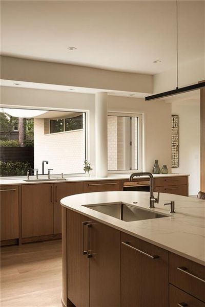 Furnished interior view inside a new home in , Atlanta (Image 19).