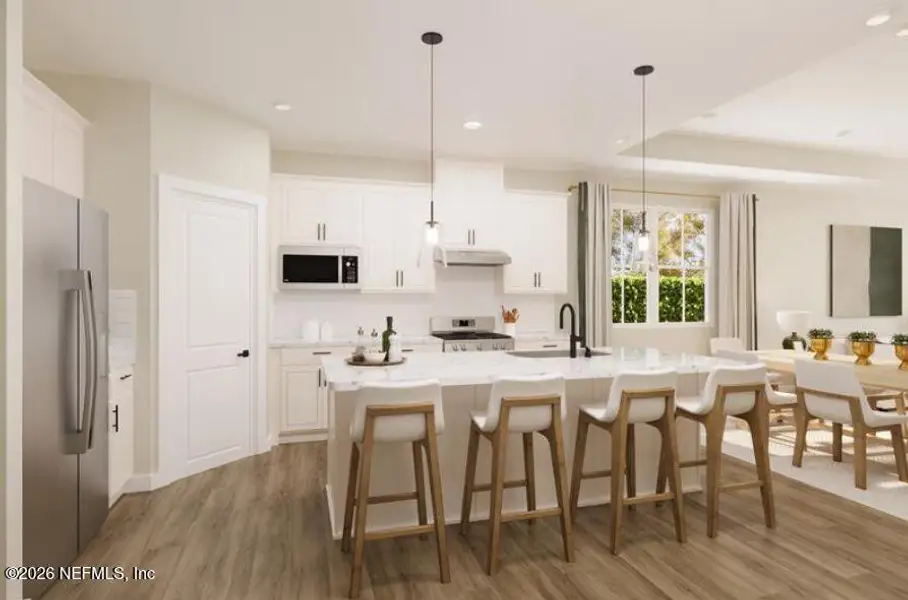 Furnished interior view inside a new home in , Palm Coast (Image 4).