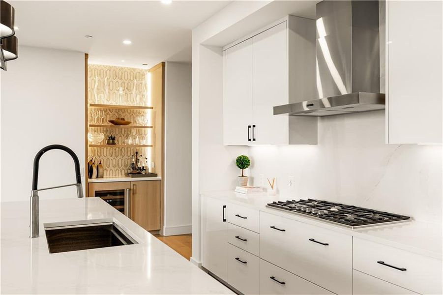 Furnished interior view inside a new home in , Atlanta (Image 15).