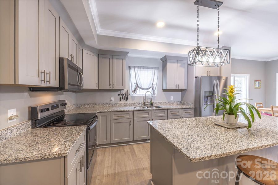 Furnished interior view inside a new home in , Cherryville (Image 11).