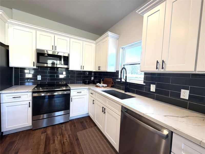 Furnished interior view inside a new home in , Trinity (Image 6).