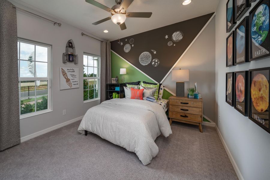 Bedroom 4 - Wellington at Brack Ranch in St. Cloud, FL by Landsea Homes