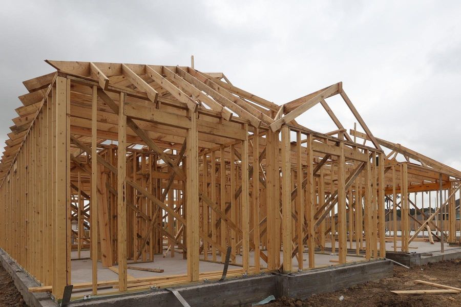 One story home with 4 beds, 2 baths, and 3 car garage,