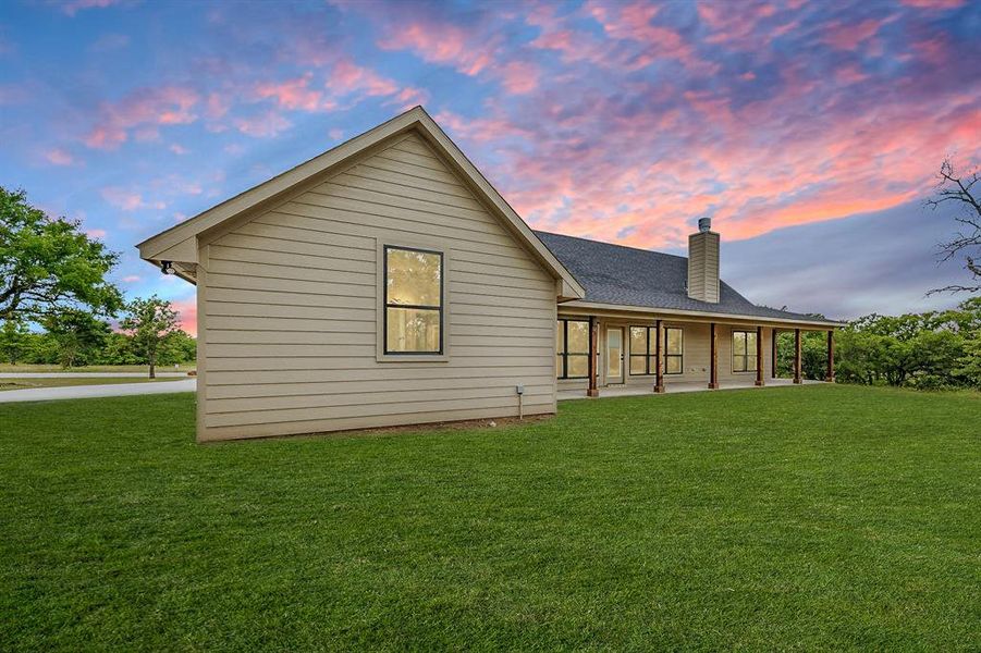 Exterior details and patio area of a home in , Chico (Image 26).